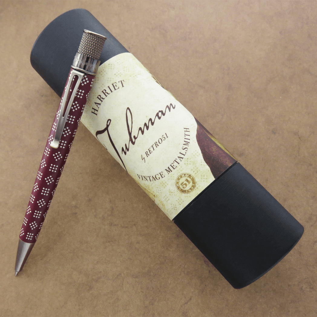 Retro 51 Tornado Rollerball Pen - Vintage Metalsmith - Harriet Tubman - Pen Boutique Ltd