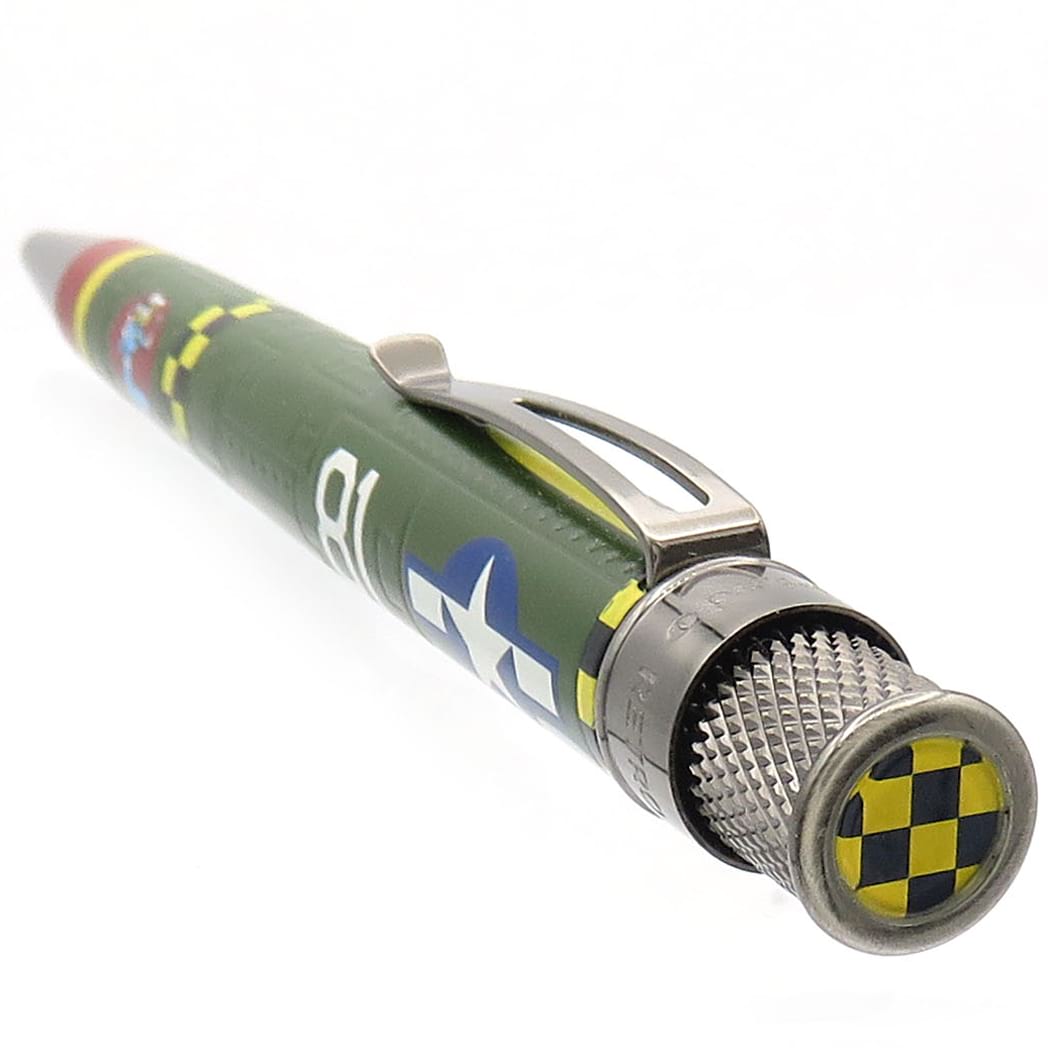 Retro 51 Tornado Rollerball Pen - Vintage Metalsmith - P - 47 Thunderbolt - Pen Boutique Ltd