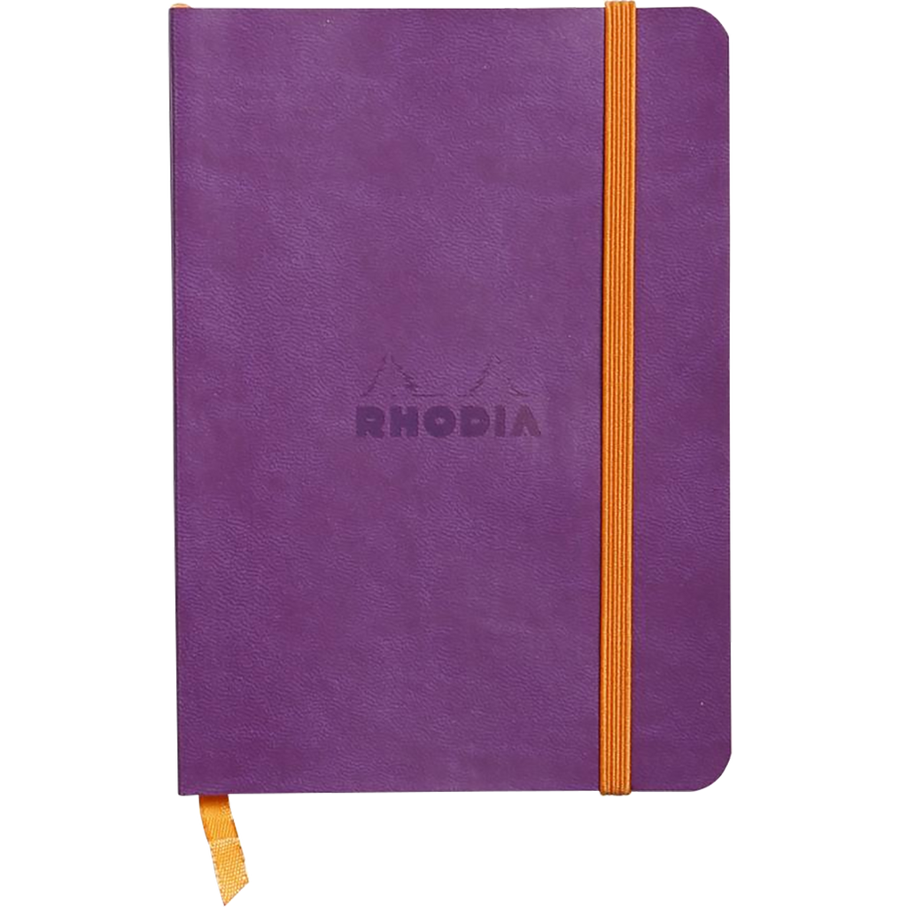 Rhodia Rhodiarama Lined Purple A6 Notebooks-Pen Boutique Ltd