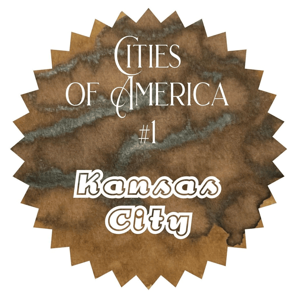 Robert Oster Cities of America Ink Bottle - Kansas City - 50ml - Pen Boutique Ltd