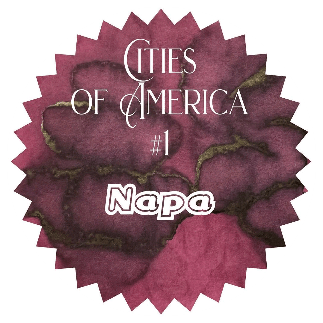 Robert Oster Cities of America Ink Bottle - Napa - 50ml - Pen Boutique Ltd