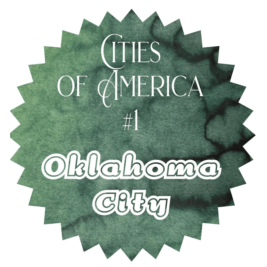 Robert Oster Cities of America Ink Bottle - Oklahoma City - 50ml - Pen Boutique Ltd