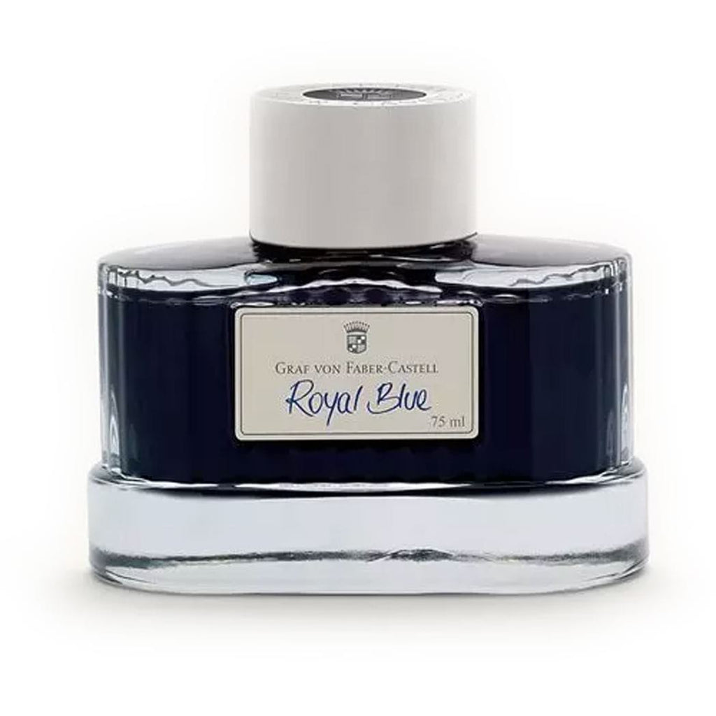 Graf Von Faber-Castell Design Royal Blue Ink Bottle - Pen Boutique Ltd