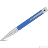 S T Dupont D - Initial Ballpoint Pen - Electric Blue - Pen Boutique Ltd