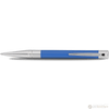 S T Dupont D - Initial Ballpoint Pen - Electric Blue - Pen Boutique Ltd