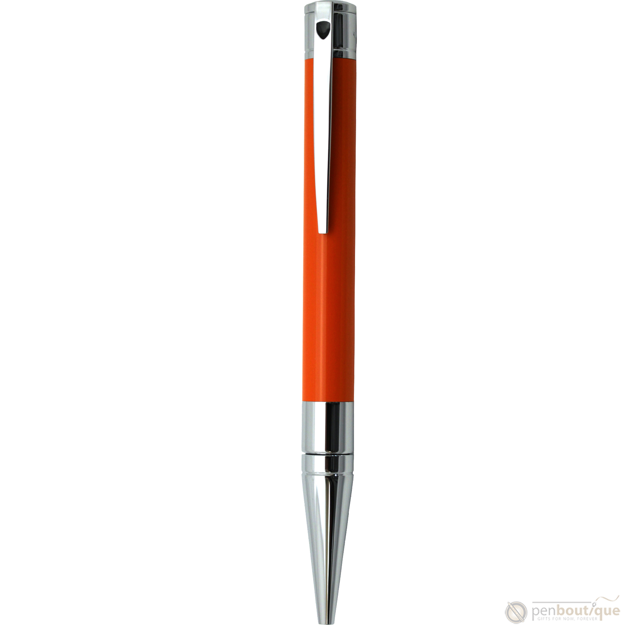 S T Dupont D-Initial Ballpoint Pen - Orange-Pen Boutique Ltd