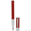 S T Dupont D - Initial Fountain Pen - Scarlet Red - Pen Boutique Ltd