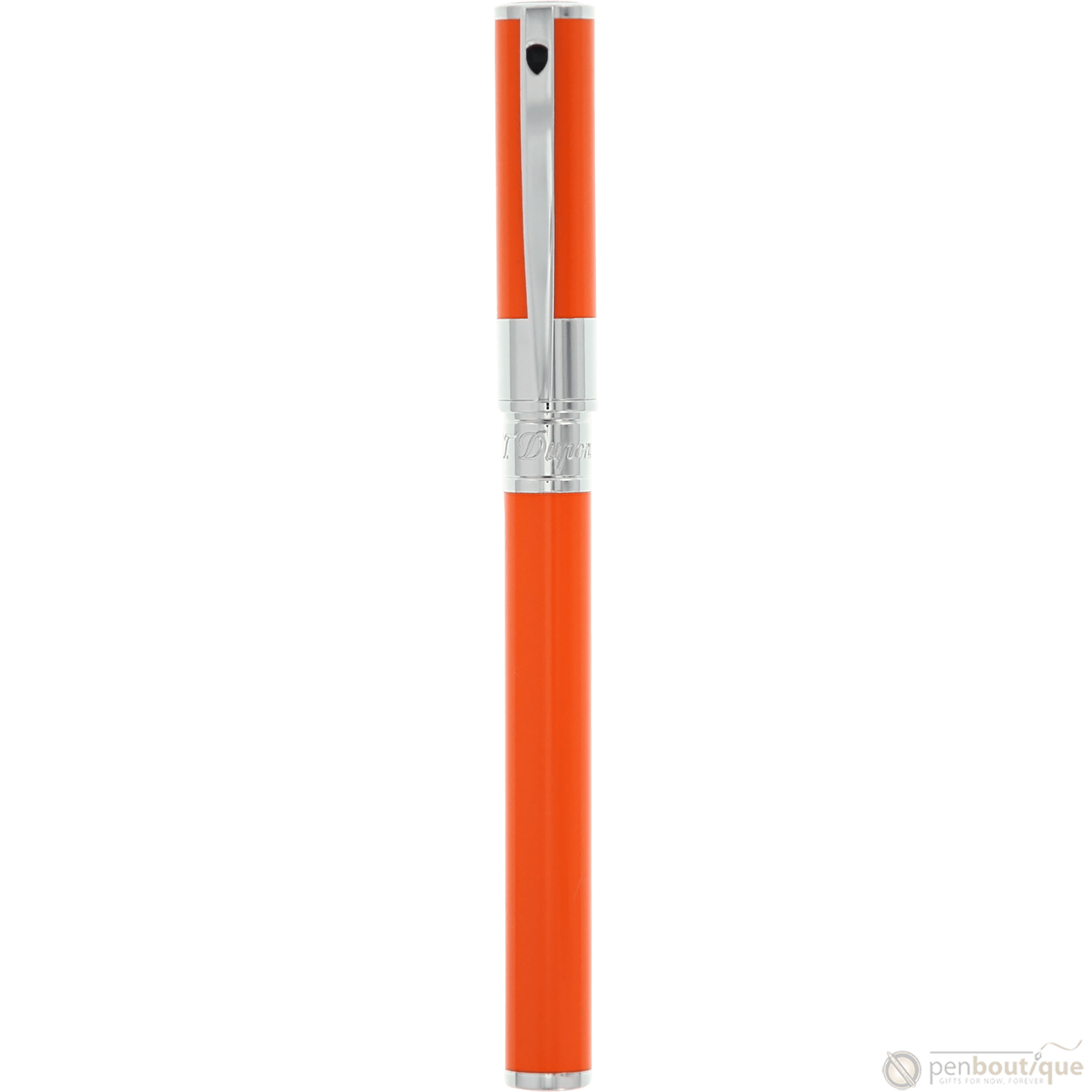 S T Dupont D-Initial Rollerball Pen - Orange - Pen Boutique Ltd