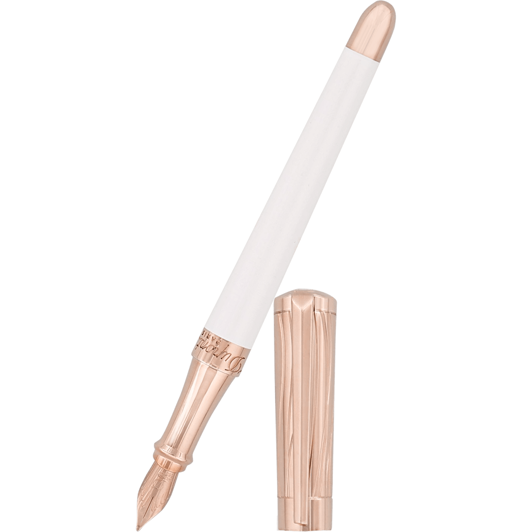 S T Dupont Liberte Fountain Pen - Wave - Pen Boutique Ltd