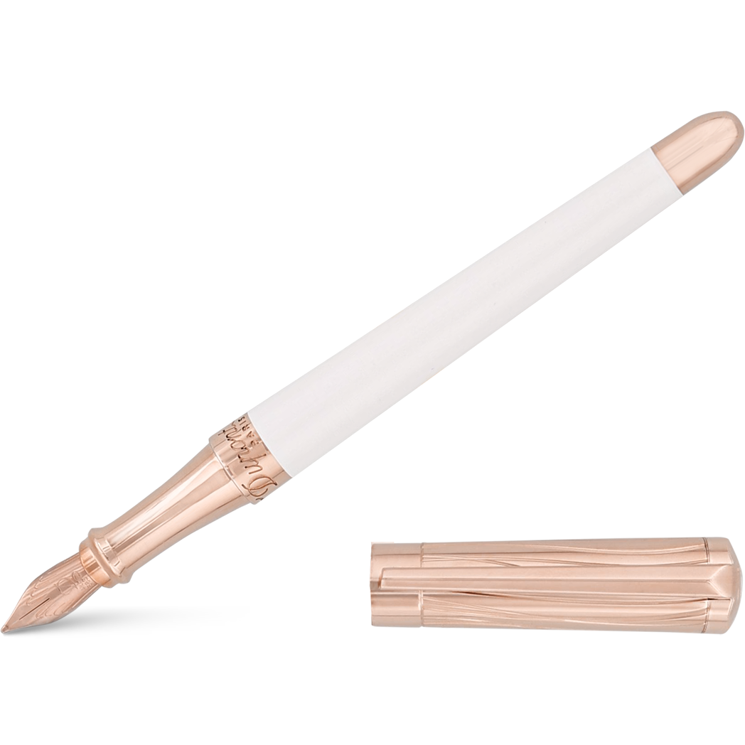 S T Dupont Liberte Fountain Pen - Wave - Pen Boutique Ltd