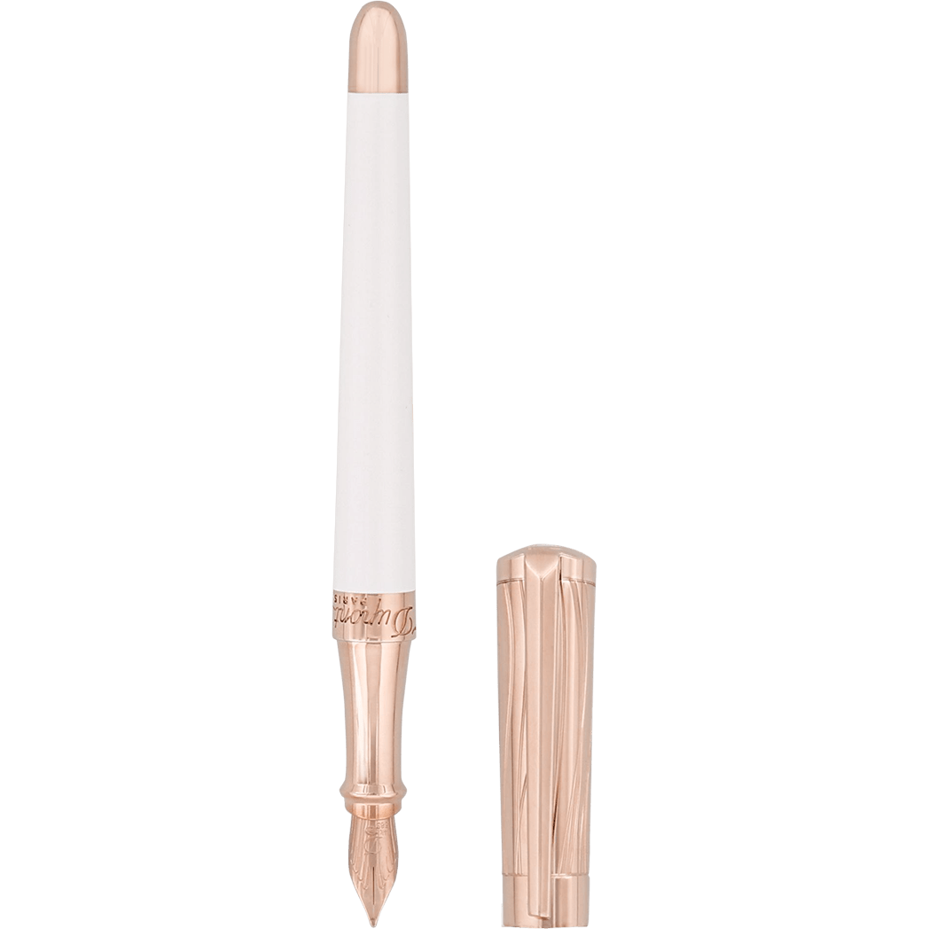 S T Dupont Liberte Fountain Pen - Wave - Pen Boutique Ltd
