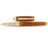 S T Dupont Line D Fountain Pen - Derby - Yellow Gold Trim - Pen Boutique Ltd