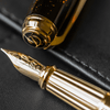 S T Dupont Line D Fountain Pen - Gold Dust - Large (US Exclusive Edition) - Pen Boutique Ltd