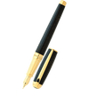 S T Dupont Line D Fountain Pen - Gold Dust - Large (US Exclusive Edition) - Pen Boutique Ltd