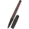 S T Dupont Line D Rollerball Pen - Carbon Graphite - Fiery Lava - Large - Pen Boutique Ltd