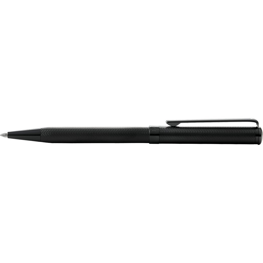 Sheaffer Intensity Ballpoint Pen - Engraved Matte Black PVD - Pen Boutique Ltd