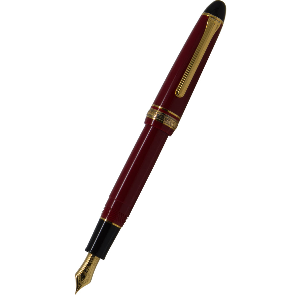 Sailor 1911S Fountain Pen - Red - Gold Trim - Pen Boutique Ltd