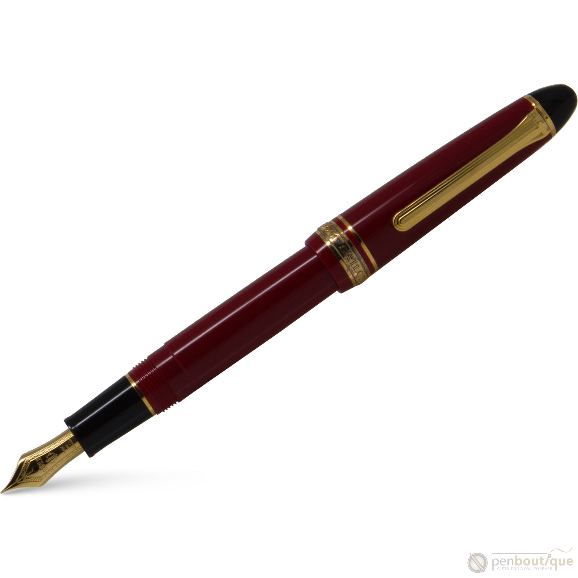 Sailor 1911S Fountain Pen - Red - Gold Trim - Pen Boutique Ltd