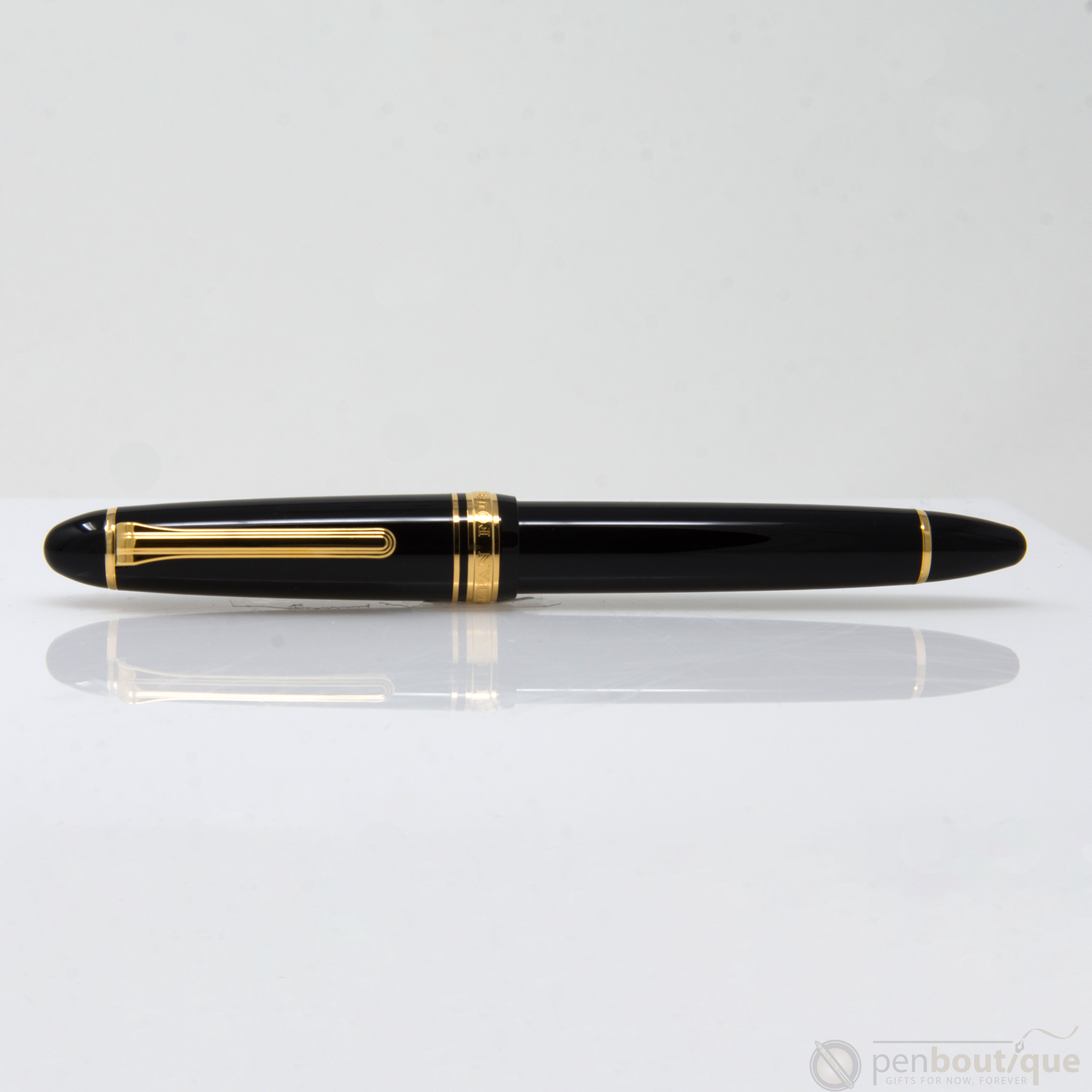 Sailor 1911L Fountain Pen - Black/Gold - Large size - 21k Gold Nib-Pen Boutique Ltd