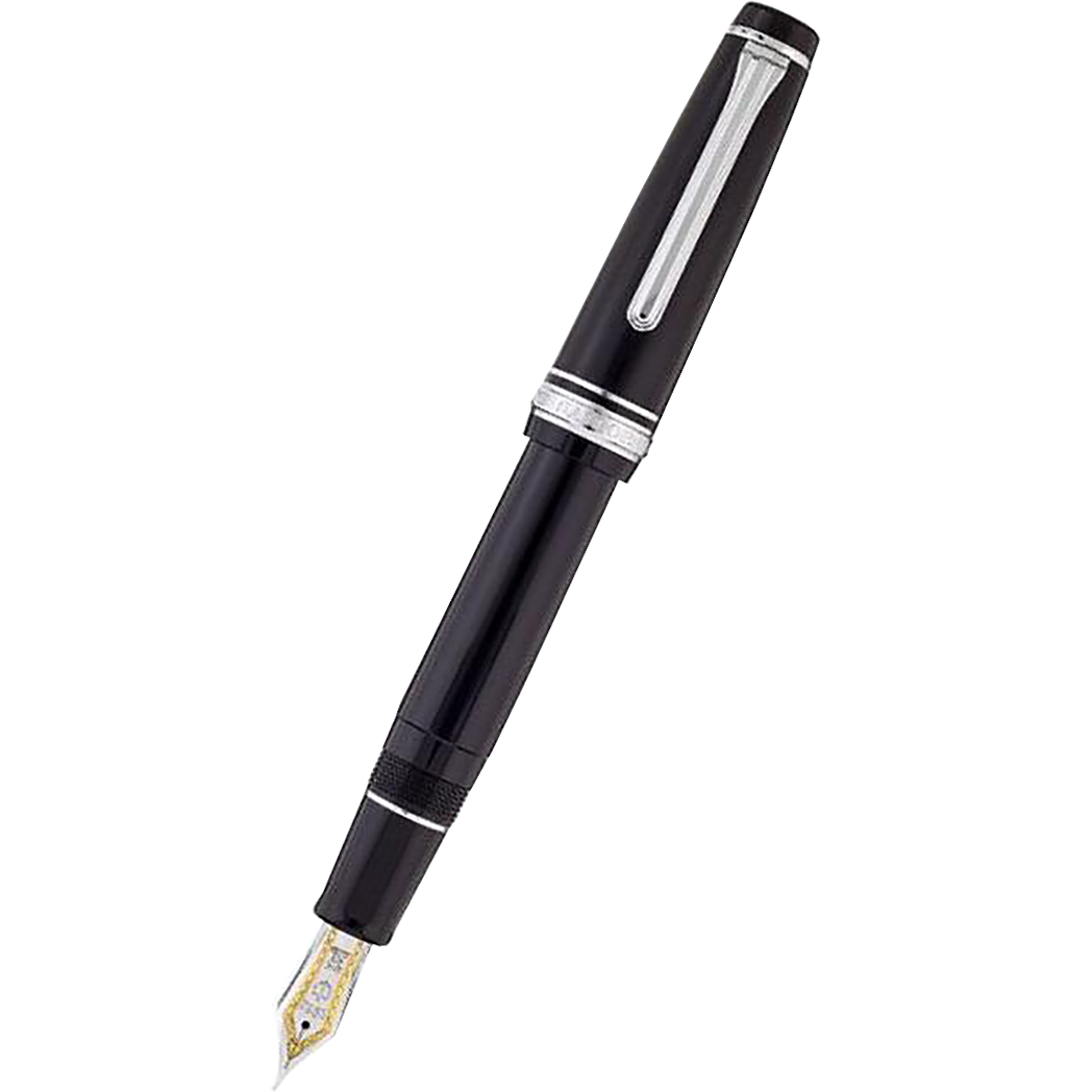 Sailor Professional Gear Black/Silver Fountain Pen-Pen Boutique Ltd