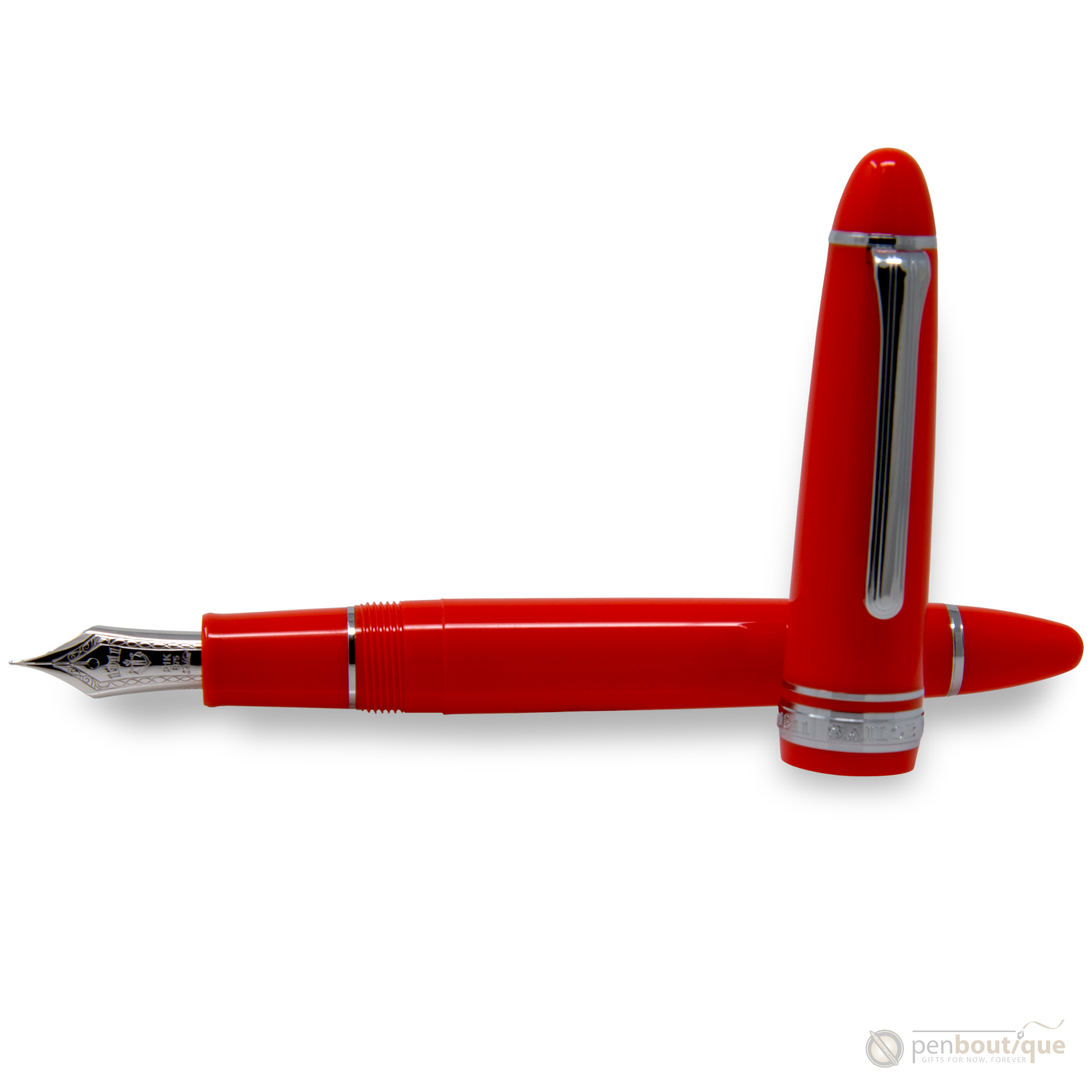 Sailor 1911 Large Fountain Pen - Royal Tangerine (USA ONLY)-Pen Boutique Ltd