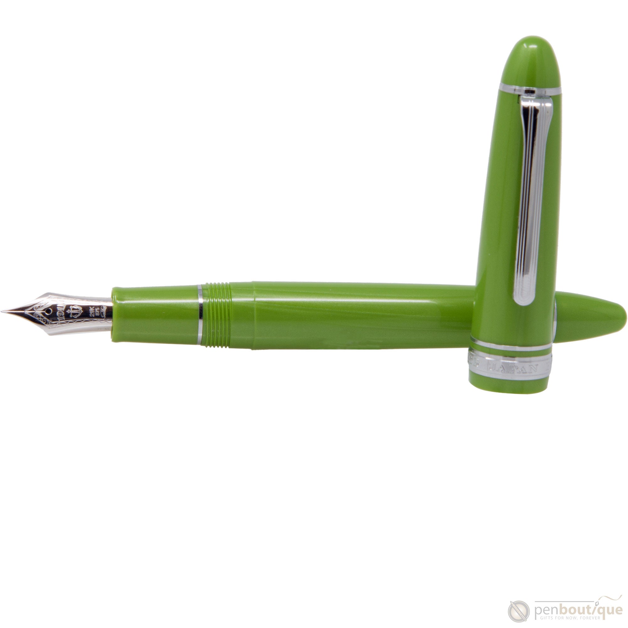 Sailor 1911 Large 21K Gold Fountain Pen - Key Lime-Pen Boutique Ltd