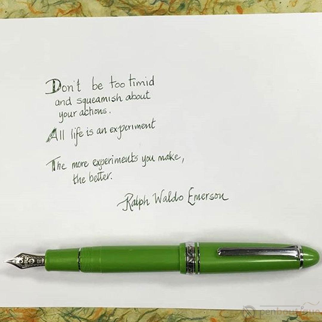 Sailor 1911 Large 21K Gold Fountain Pen - Key Lime-Pen Boutique Ltd