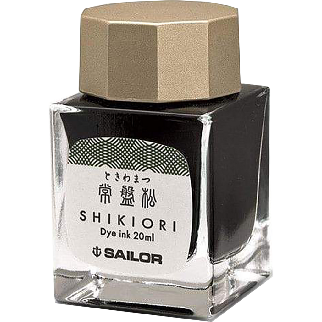 Sailor Colors of Four Seasons Special Edition Tokiwa-Matsu Ink Bottle-Pen Boutique Ltd