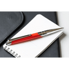 ST Dupont Defi Millennium Silver/Matte Orange Ballpoint Pen - Pen Boutique Ltd