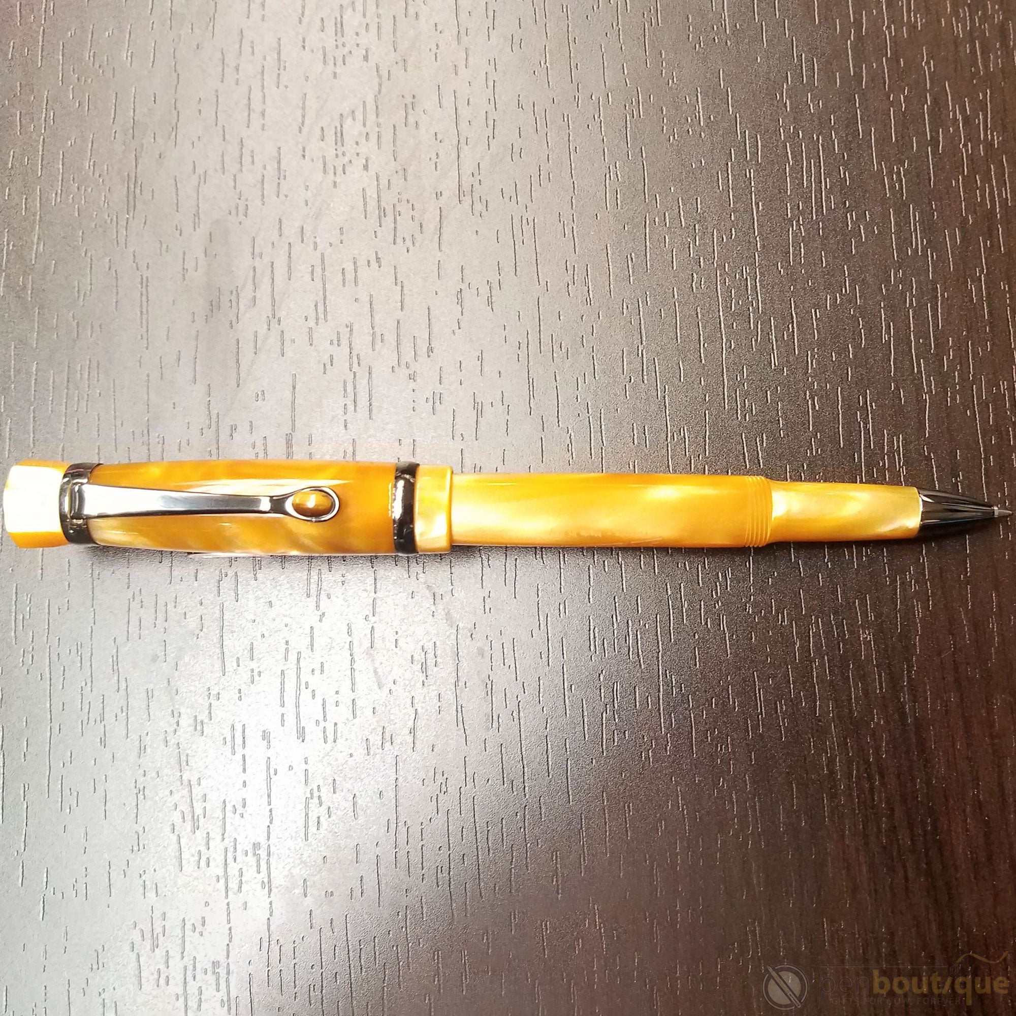 Stipula Castoni Chic Tiger Eye Rollerball Pen - Pen Boutique Ltd