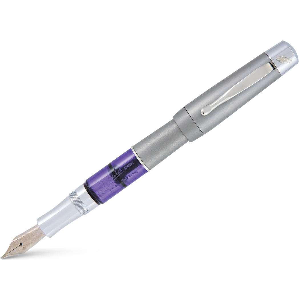 Stipula Ventidue-22 Toccoferro Fountain Pen - Limited Edition - Purple-Pen Boutique Ltd