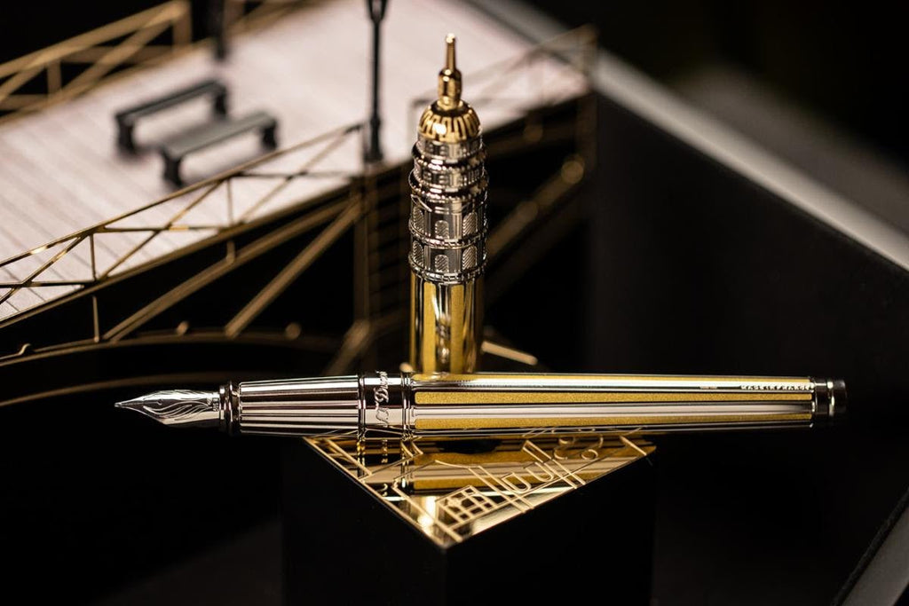 S.T. Dupont Fountain Pen - Loves Paris 14K (Limited Edition) - Pen Boutique Ltd