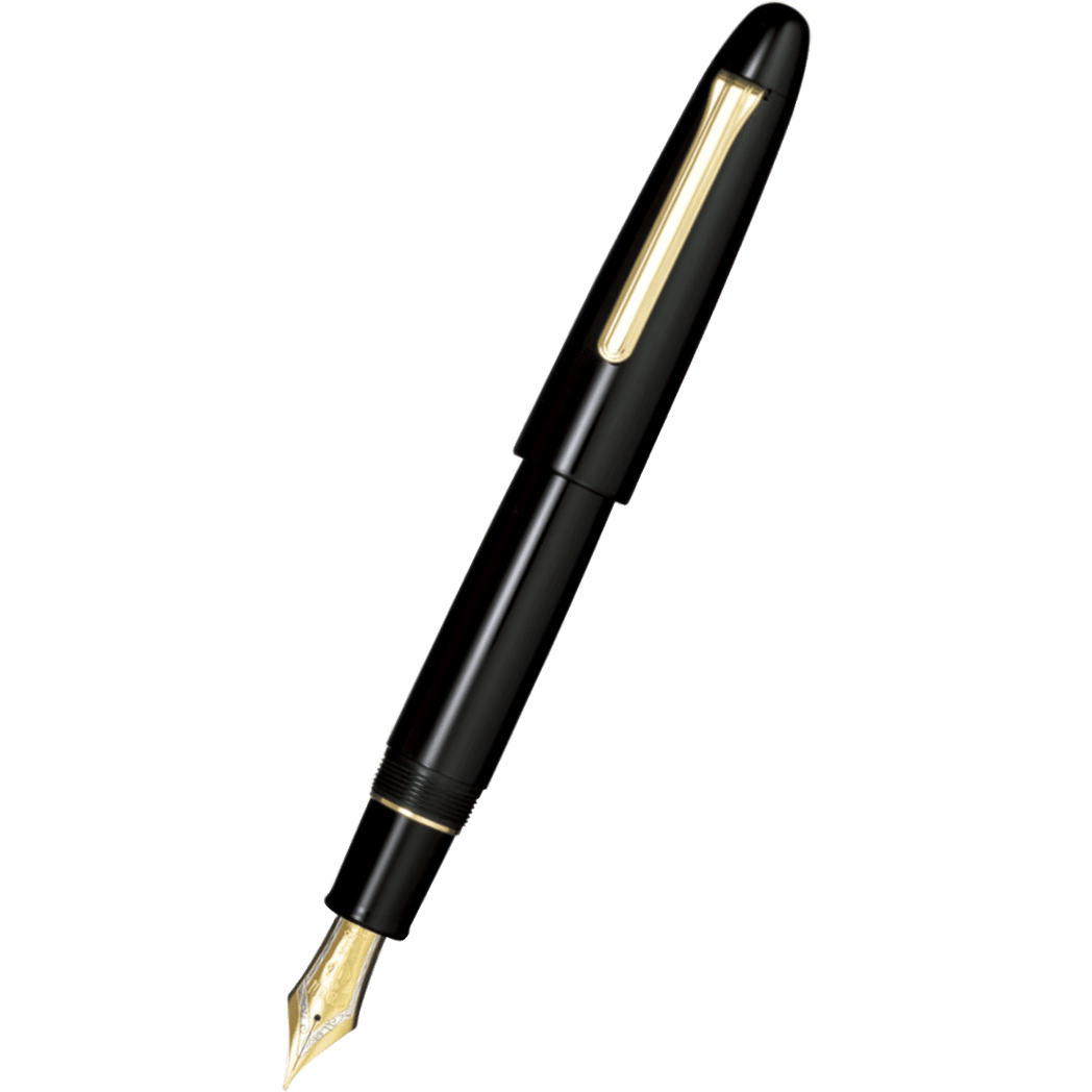 Sailor 1911 Fountain Pen - King of Pens - Ebonite - Gold Trim (Bespoke Dealer Exclusive) - Pen Boutique Ltd