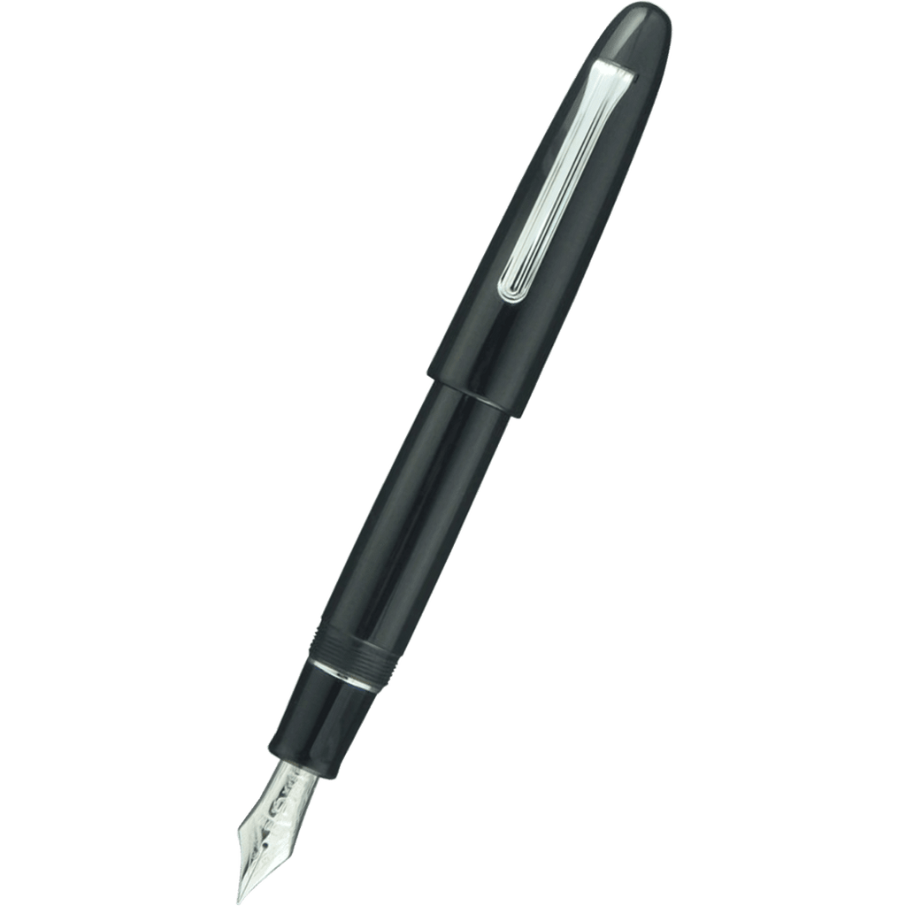 Sailor 1911 Fountain Pen - King of Pens - Ebonite - Silver Trim (Bespoke Dealer Exclusive) - Pen Boutique Ltd