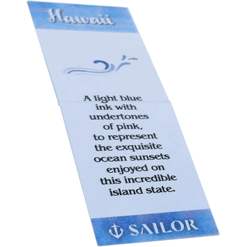 Sailor Bottled Ink - USA State - Hawaii - 20ml - Pen Boutique Ltd