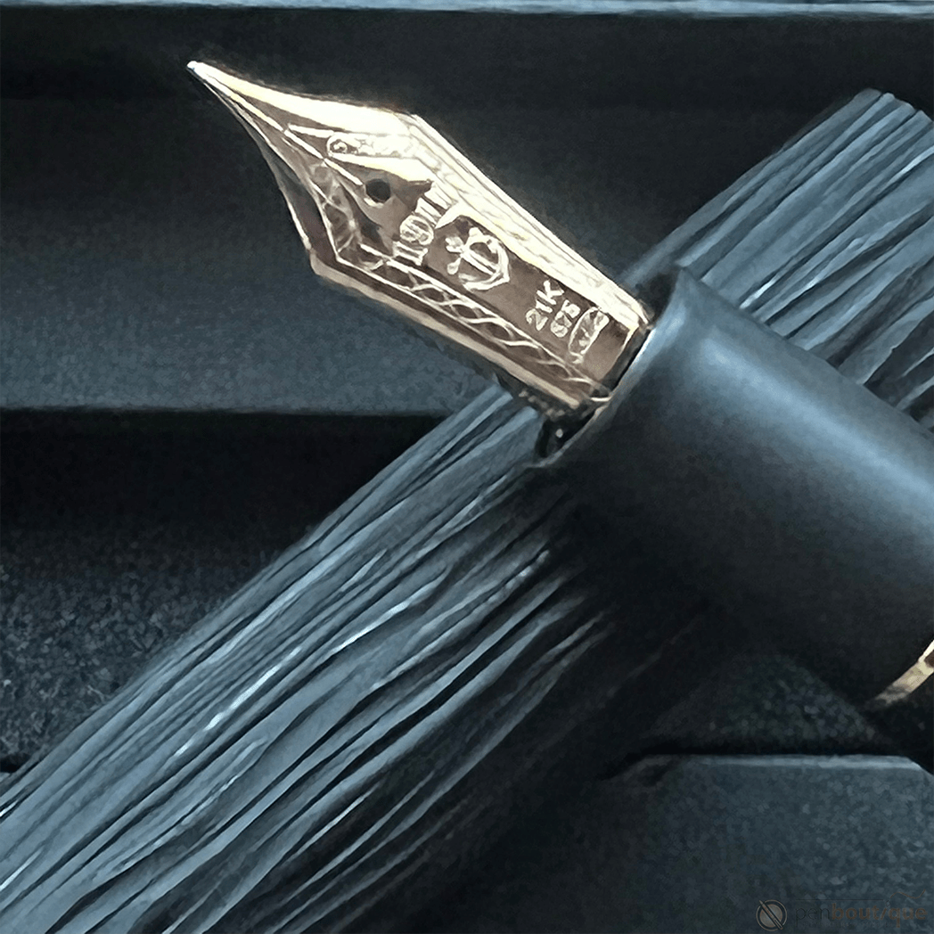 Sailor Ebonite Sculpture Fountain Pen - Yokaze (Night Breeze) - Pen Boutique Ltd