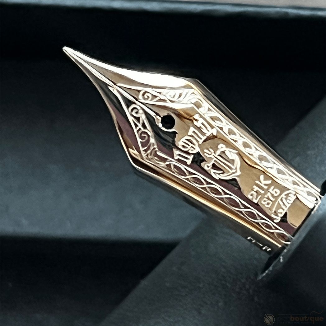 Sailor Ebonite Sculpture Fountain Pen - Yakoh (Night Light) - Pen Boutique Ltd