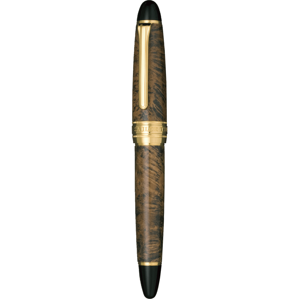 Sailor Fountain Pen - King of Pens - Brown Brier Wood (Bespoke Dealer Exclusive) - Pen Boutique Ltd