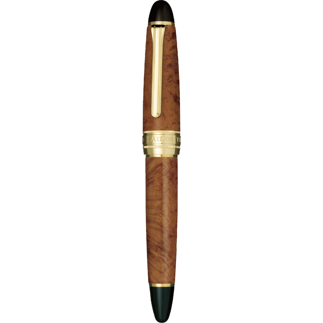 Sailor Fountain Pen - King of Pens - Red Brier Wood (Bespoke Dealer Exclusive) - Pen Boutique Ltd