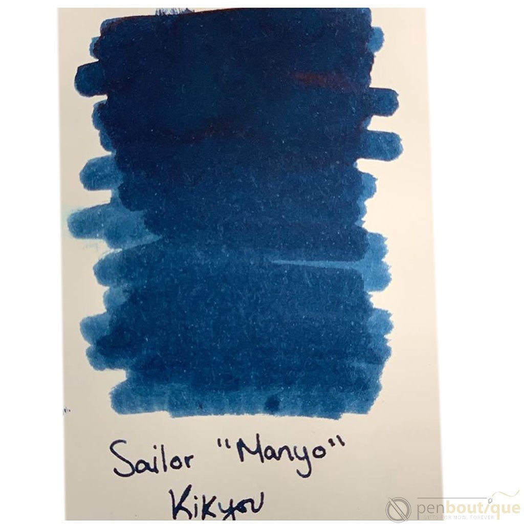 Sailor Manyo Ink Bottle - Kikyou - 50ml - Pen Boutique Ltd