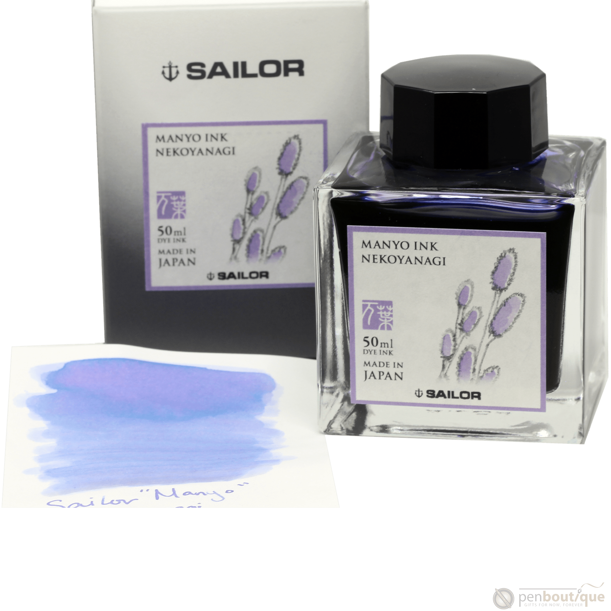 Sailor Manyo Ink Bottle - Nekoyanagi - 50ml - Pen Boutique Ltd