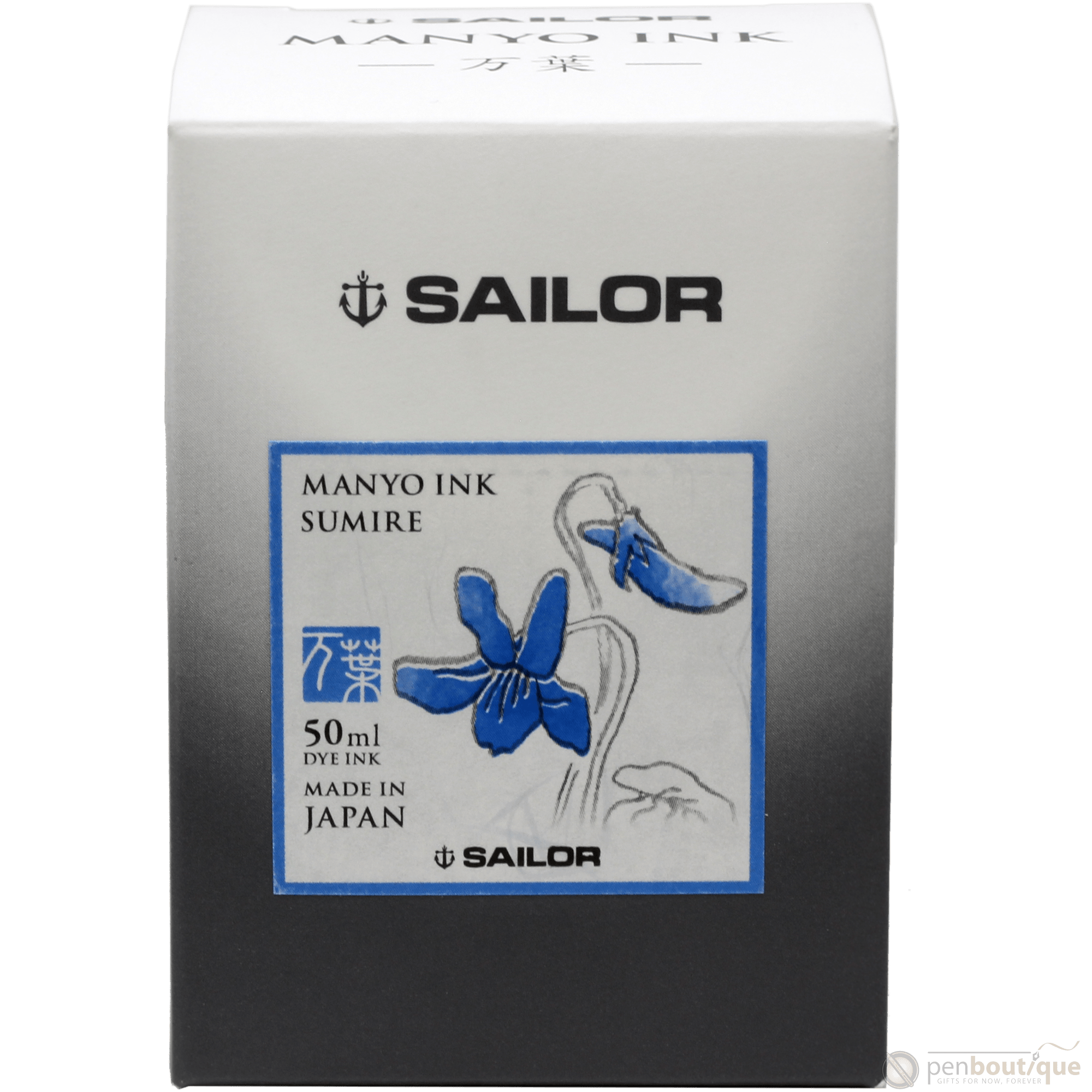 Sailor Manyo Ink Bottle - Sumire - 50ml - Pen Boutique Ltd