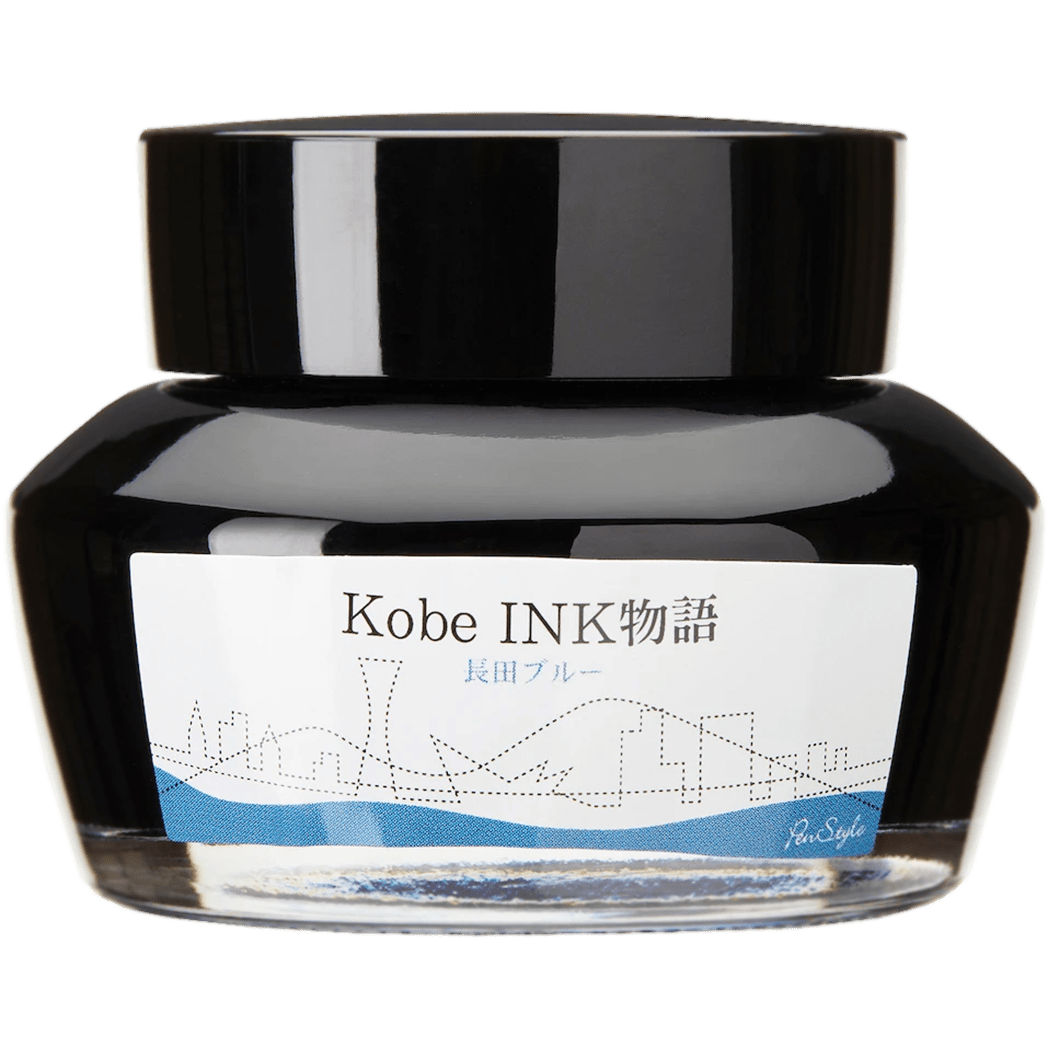 Sailor Nagasawa Kobe 23 Ink Bottle - Nagata Blue - 50ml - Pen Boutique Ltd