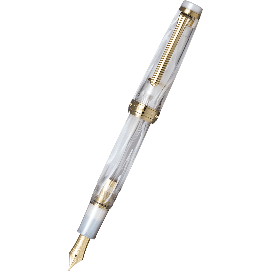 Sailor Professional Gear Fountain Pen - Veilio Pearl White - Slim (Bespoke Dealer Exclusive) - Pen Boutique Ltd