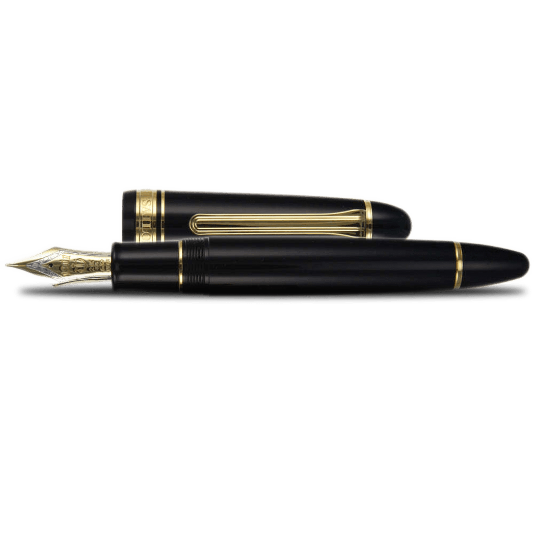 Sailor 1911 Fountain Pen - Black - Gold Trim (King of Pens) - Pen Boutique Ltd