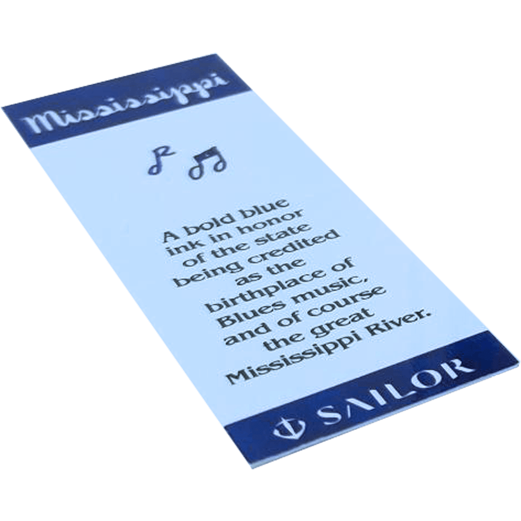 Sailor Bottled Ink - USA State - Mississippi - 20ml - Pen Boutique Ltd