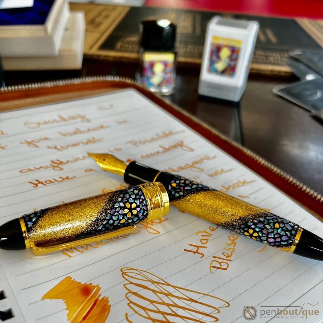 Sailor Maki - e Fountain Pen Sakura Nagare - King of Pens - Pen Boutique Ltd
