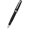 Sailor Professional Gear Fountain Pen - Black - Silver Trim - Slim - Pen Boutique Ltd