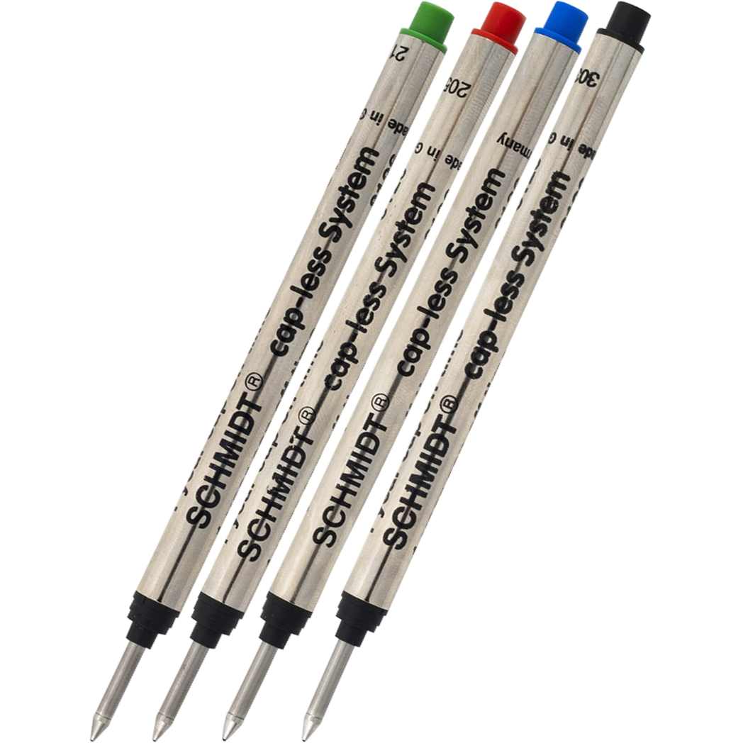 Schmidt Long Capless Rollerball 0.6 mm Refill-12pkt-Pen Boutique Ltd