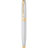 Sheaffer 300 Fountain Pen - Gold Plated Trim - Chrome - Stainless Steel-Pen Boutique Ltd